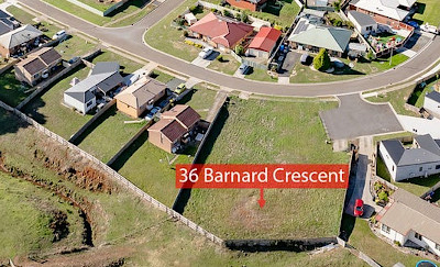 Barnard Crescent land for sale