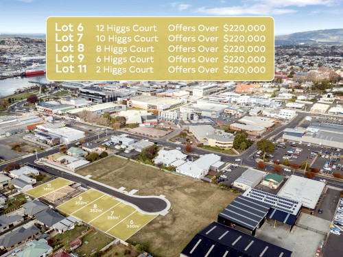 Higgs Court land for sale