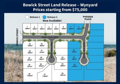 Image showing land lots available in Bowick Street Land Release